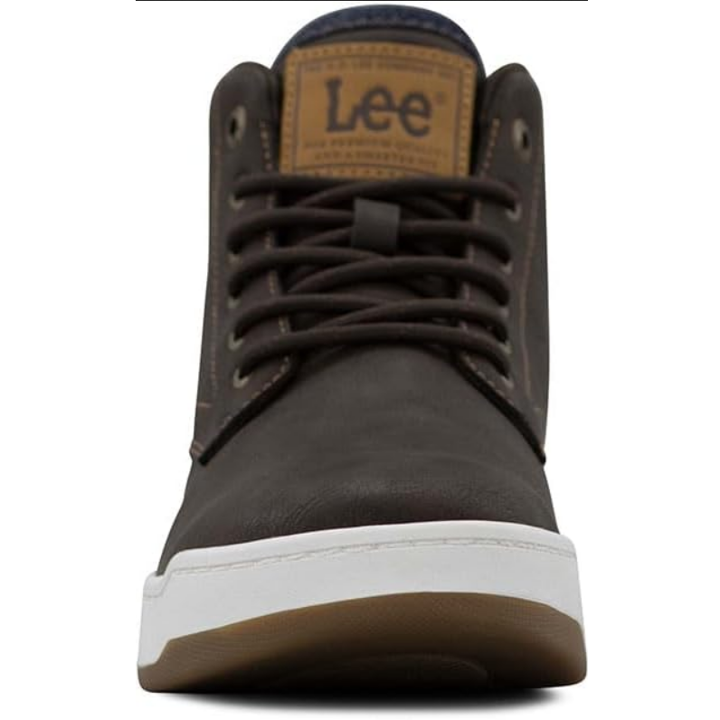 Lee Men's Spencer Sneaker in Black Coffee Lee Men's Spencer Sneaker in Black Coffee
