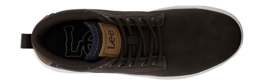 Lee Men's Spencer Sneaker in Black Coffee Lee Men's Spencer Sneaker in Black Coffee