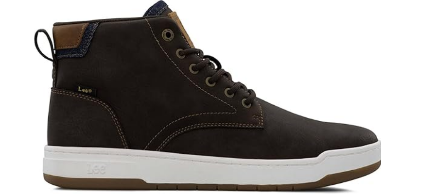 Lee Men's Spencer Sneaker in Black Coffee Lee Men's Spencer Sneaker in Black Coffee