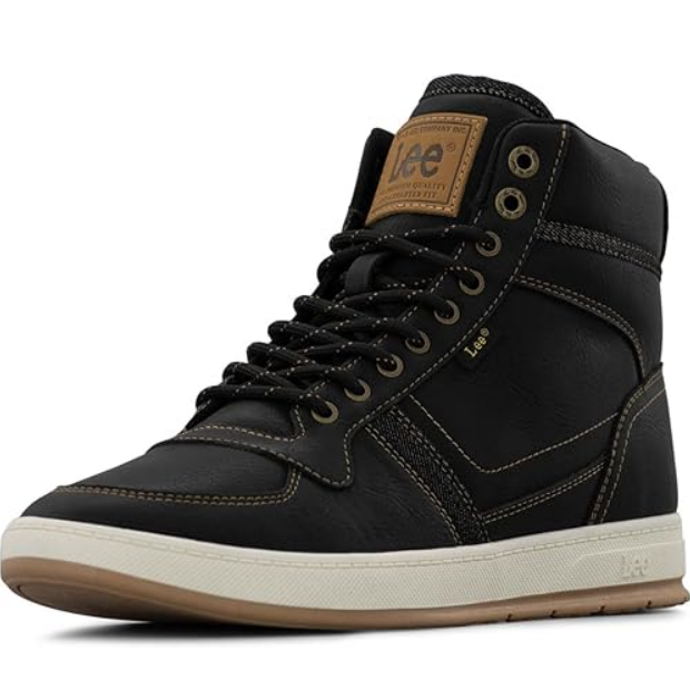 Lee Men's Dayton Sneaker in Black Lee Men's Dayton Sneaker in Black