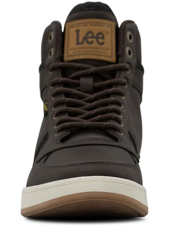 Lee Men's Dayton Sneaker in Black Coffee Lee Men's Dayton Sneaker in Black Coffee