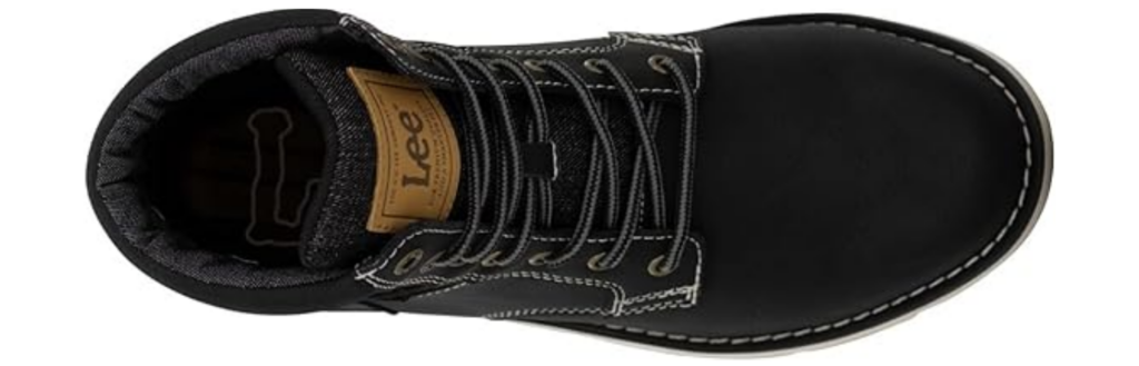 Lee Men's Hudson Chukka Boot in Black&Black Denim