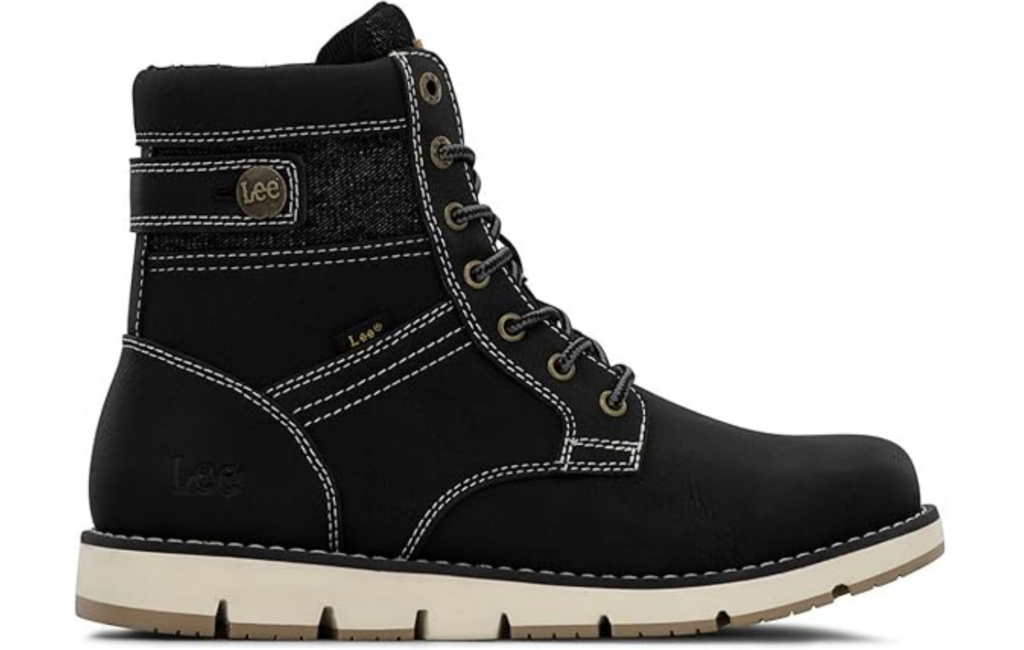 Lee Men's Hudson Chukka Boot in Black&Black Denim