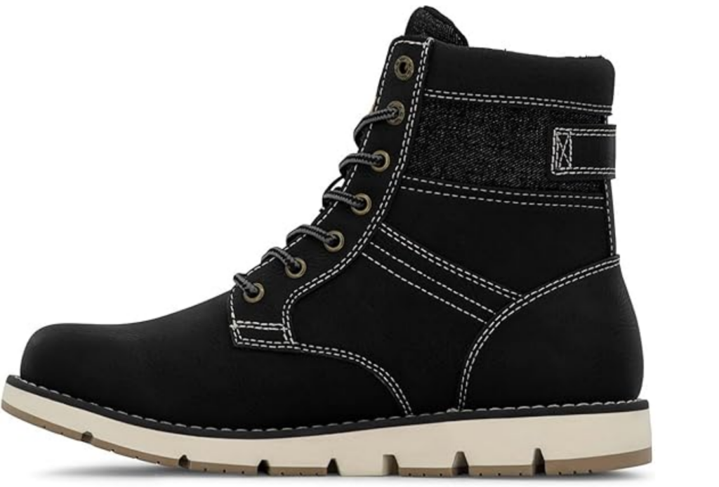 Lee Men's Hudson Chukka Boot in Black&Black Denim