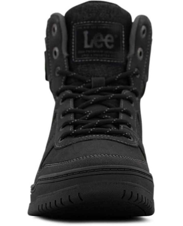 Lee Men's Noah Hi Sneaker in Black Lee Men's Noah Hi Sneaker in Black