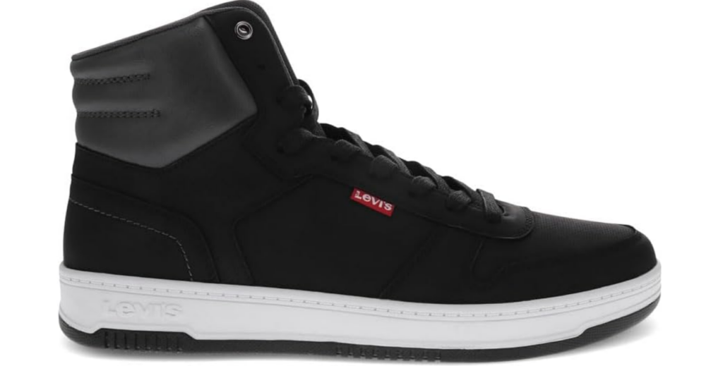 Levi's Men's Drive Hi CBL Sneaker in Black Levi's Men's Drive Hi CBL Sneaker in Black