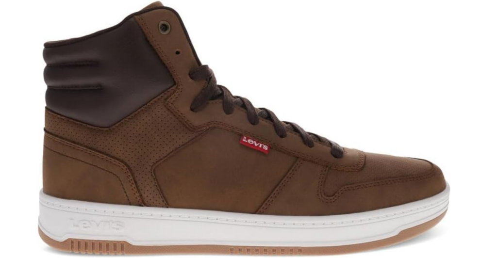 Levi's Men's Drive Hi CBL Sneaker in Tan Levi's Men's Drive Hi CBL Sneaker in Tan